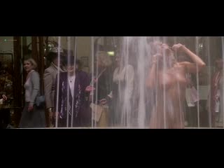 oon, nip - farrah fawcett frolic in the fountain of the mall naked in front of everyone small tits big ass granny